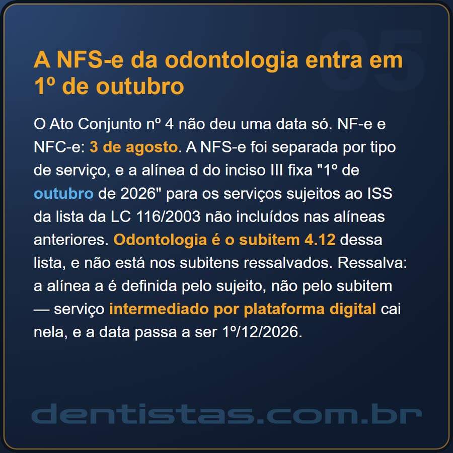 Slide 5 de 6 da edição